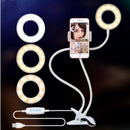 LED Selfie Ring Light – Perfektes Licht für TikTok, Insta & Video Calls