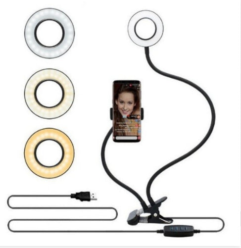 LED Selfie Ring Light – Perfektes Licht für TikTok, Insta & Video Calls