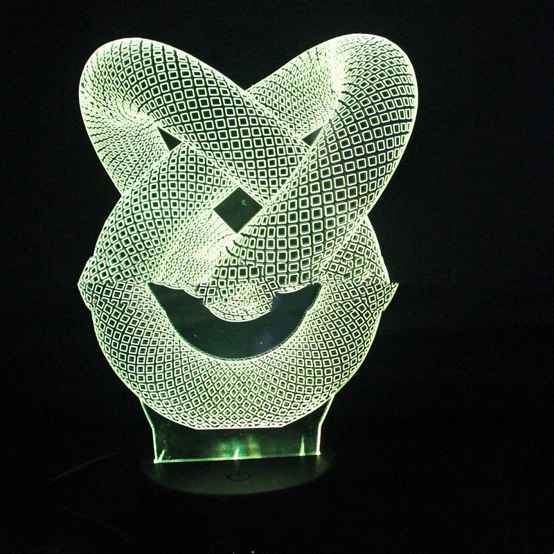 3D LED Illusionslampe – futurisches Design für dein Zuhause