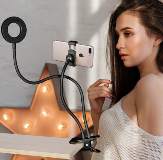 LED Selfie Ring Light – Perfektes Licht für TikTok, Insta & Video Calls