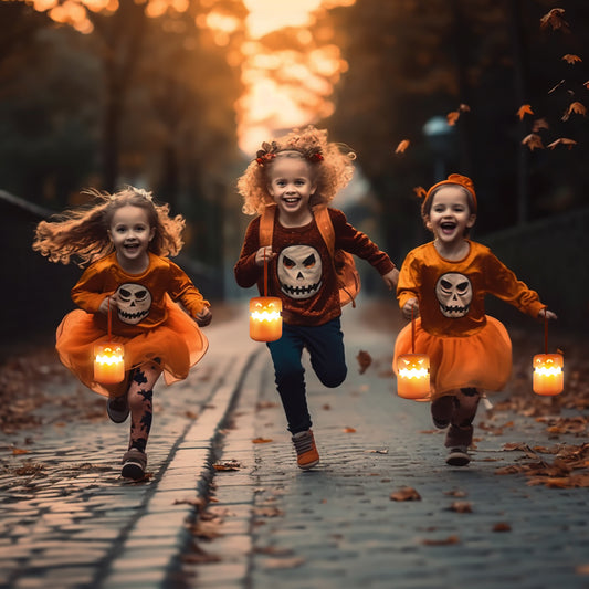 Halloween Kürbis Nachtlampe – Faltbar & tragbar